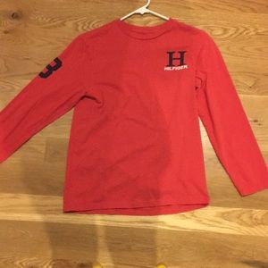Salmon Tommy Hilfiger Long-Sleeve Shirt